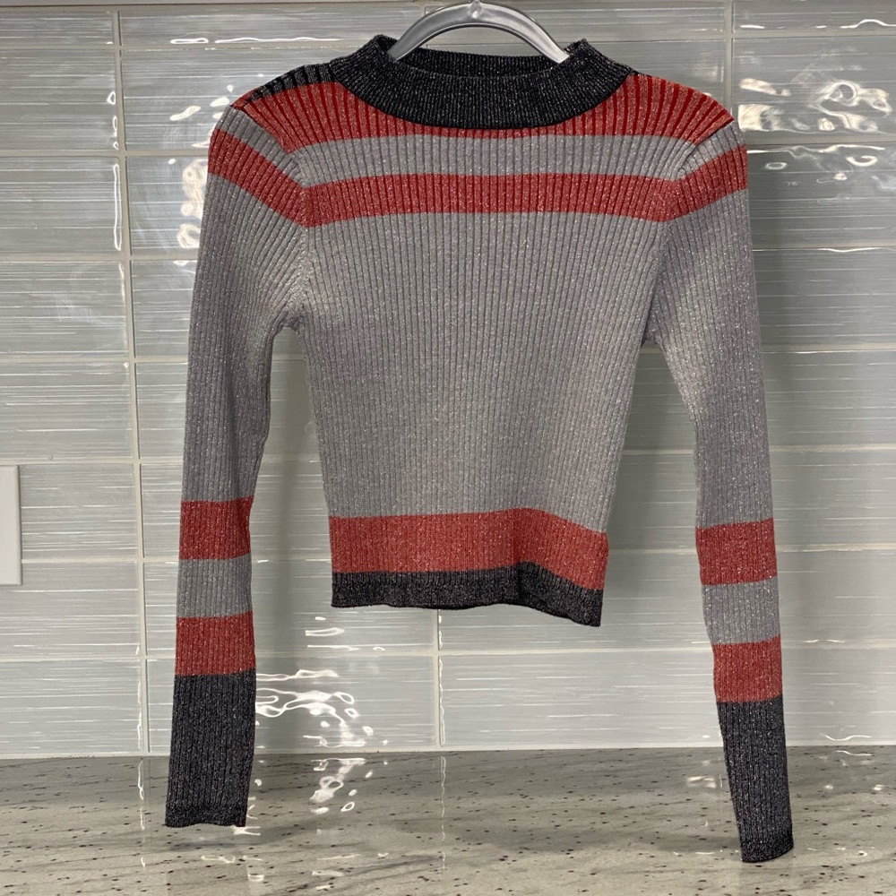 Cropped Turtle Neck